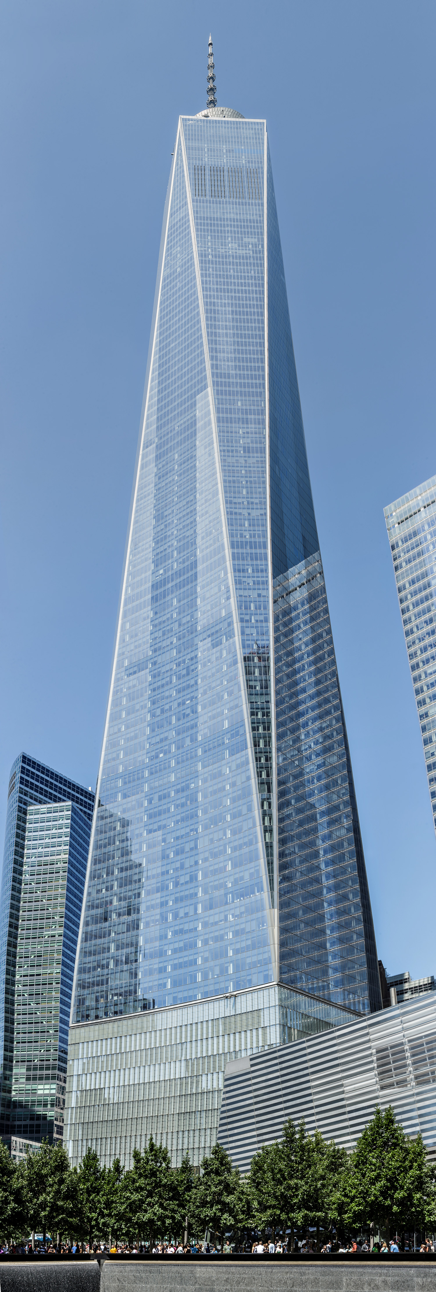 One World Trade Center, New York City - View from the south. © Mathias Beinling